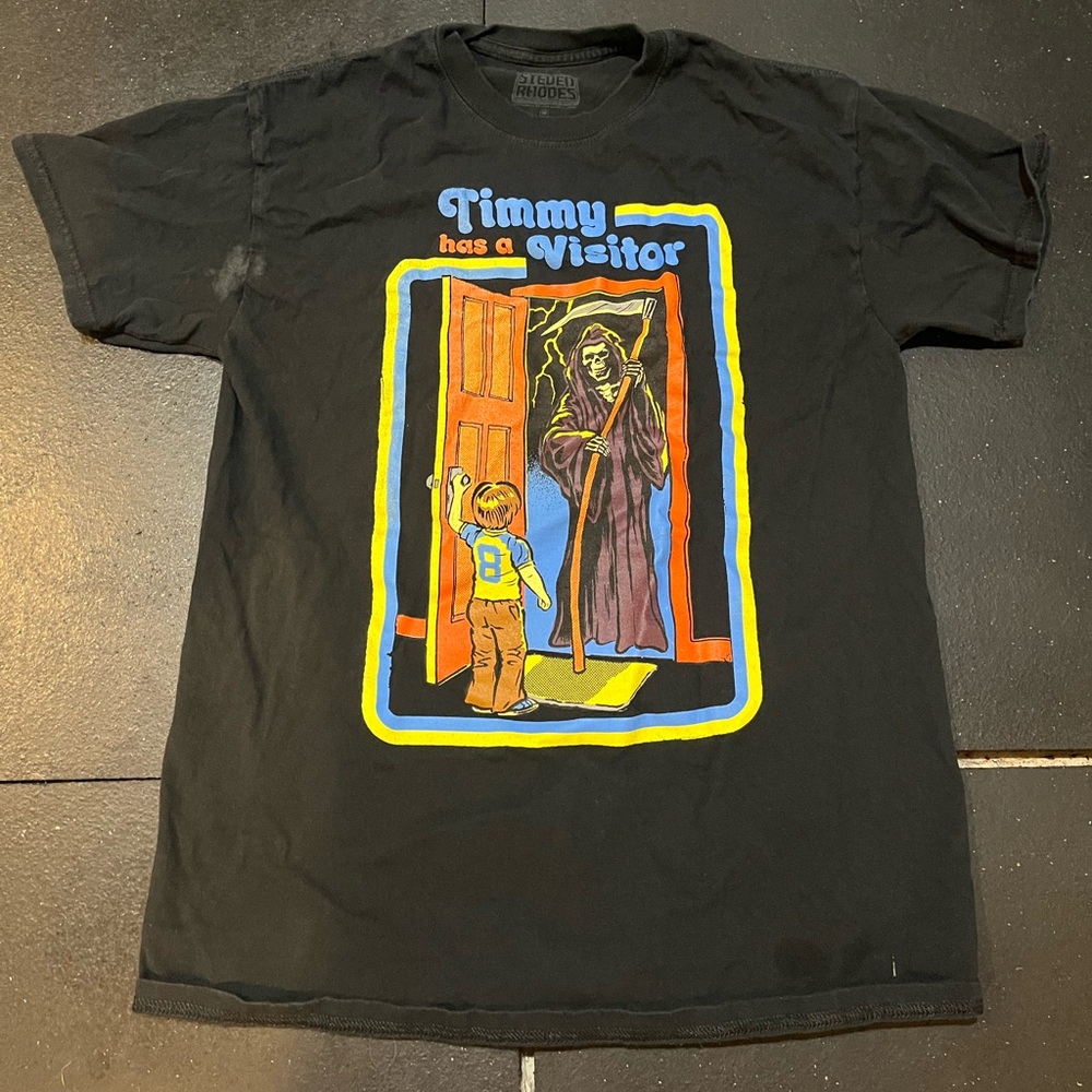 Funny Horror Graphic T-Shirt Men’s (M)